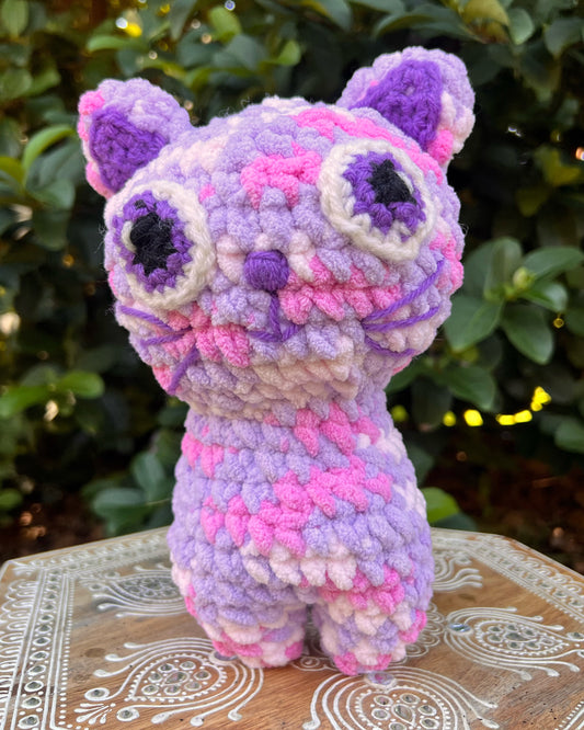 Crochet Kitty- Violet
