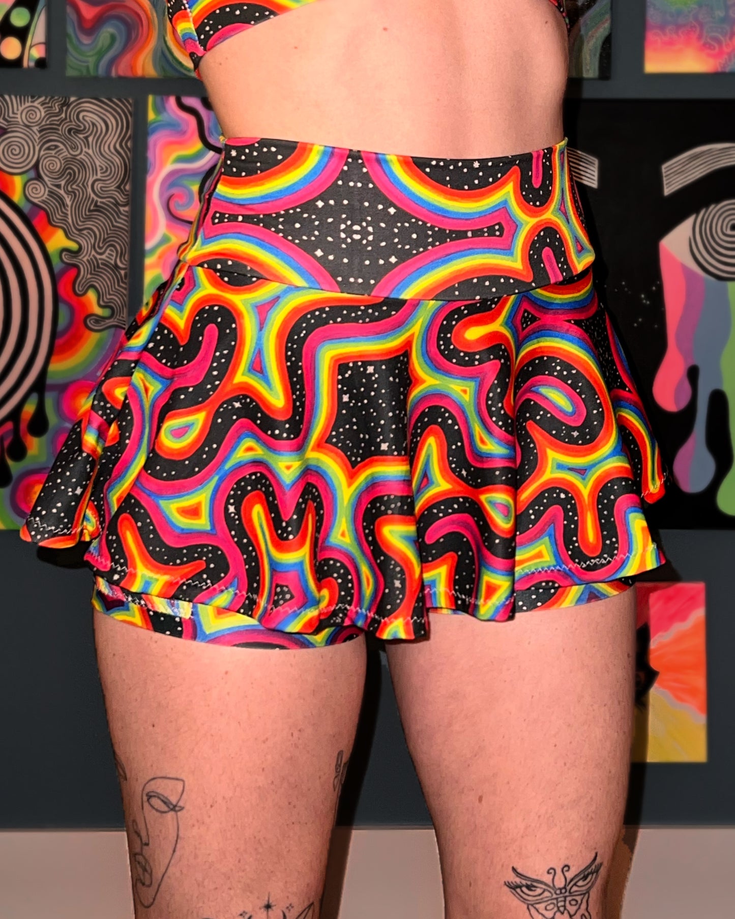 Custom Order: High Waisted Skort (Choose a Design)