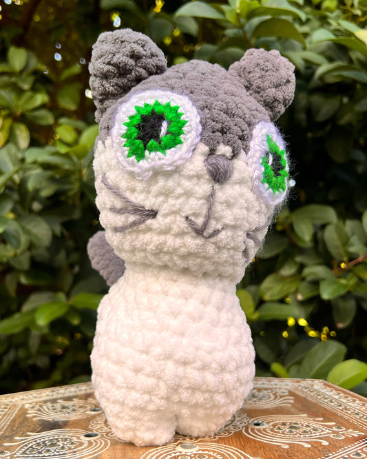 Crochet Kitty- Emerald
