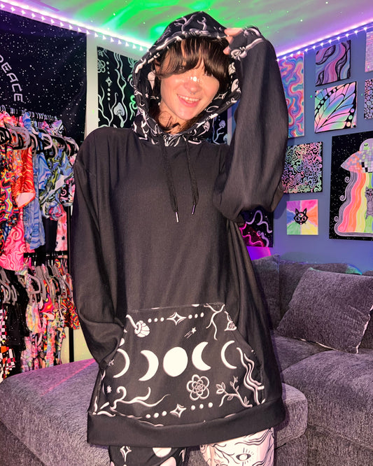 Cozy Hoodie "Midnight Magic" Design