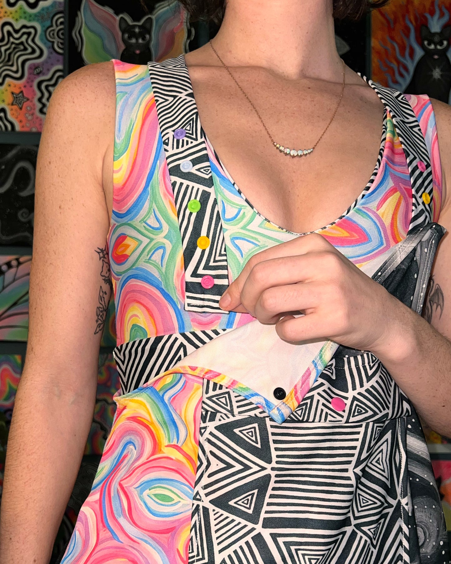 Custom Order: Zipper Pocket Overalls