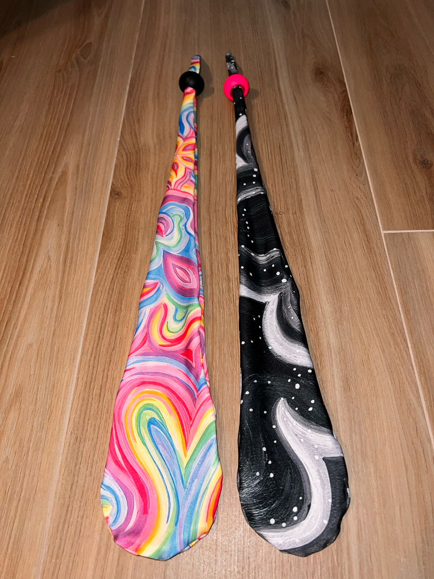 Sock Poi "Unicorn" & "Cosmic" Designs