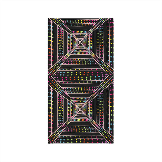 Stretchy Gaiter "Hypercube" Design