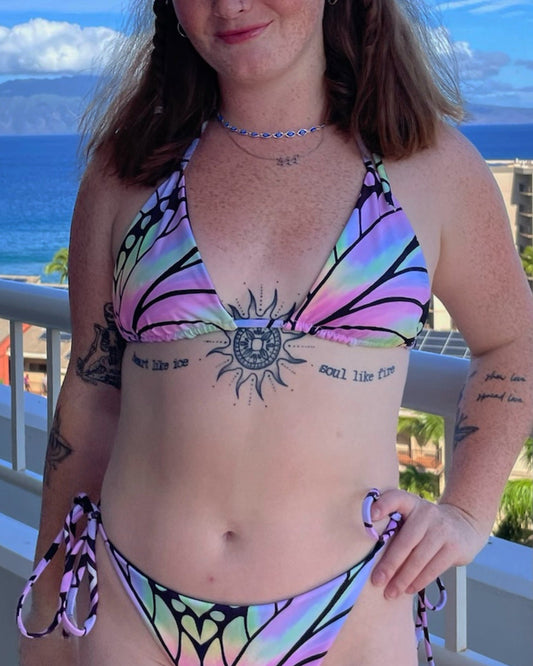 String Bikini Top "Butterfly" Design