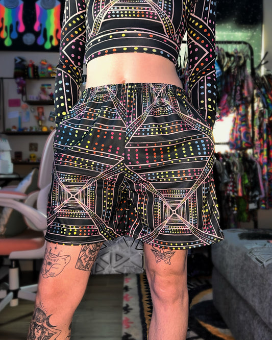 Custom Order: Hypercube Unisex Flow Shorts (Size Medium)