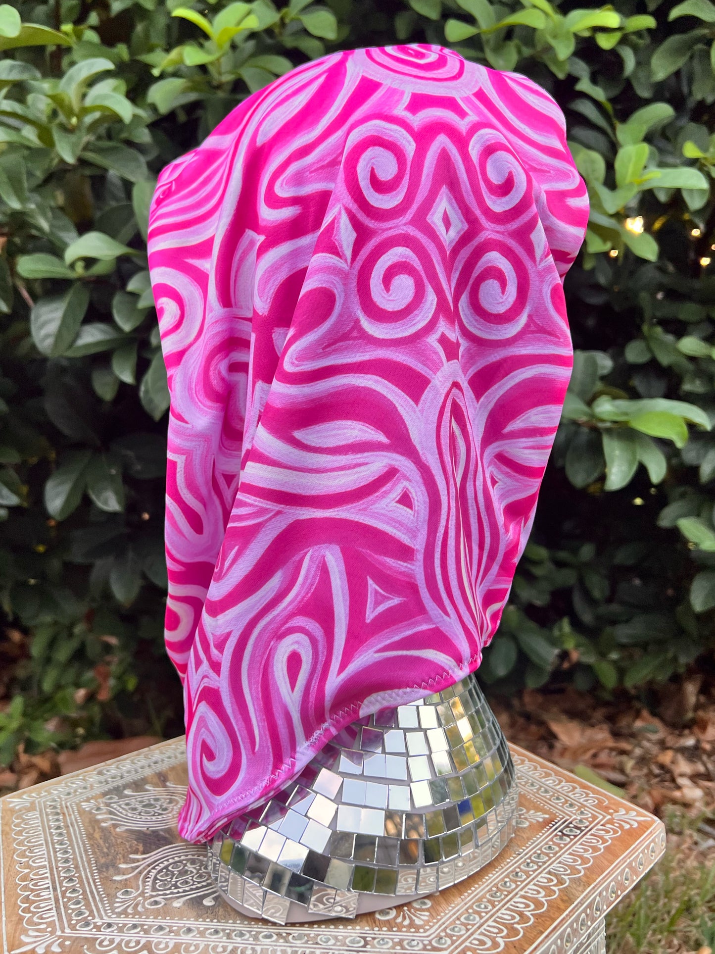 Reversible Rave Hood: "Princess" Hand-Painted Design
