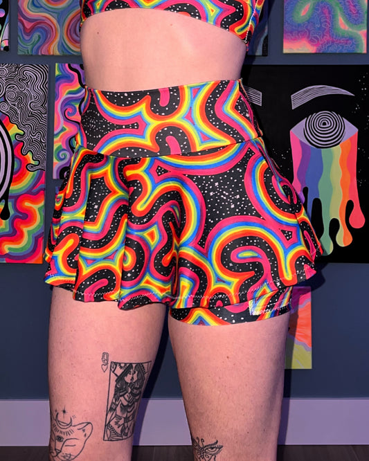 Custom Order: High Waisted Skort (Choose a Design)