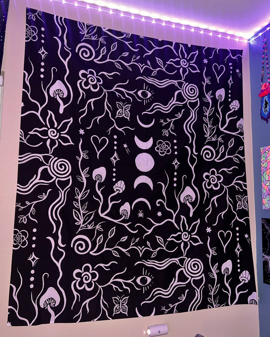 "Midnight Magic" Wall Tapestry