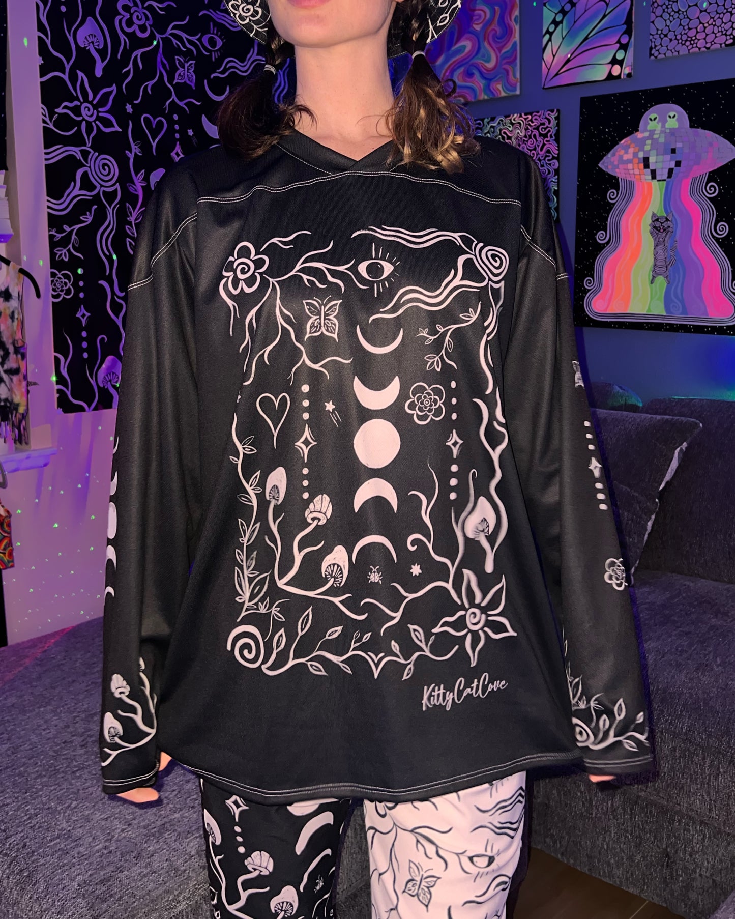 Long Sleeve Jersey "Midnight Magic" Design