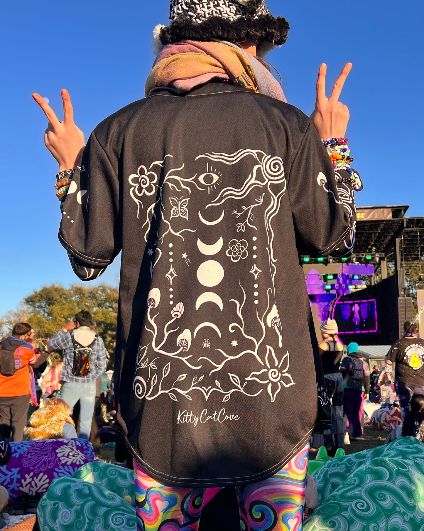 Button Up Jersey "Midnight Magic" Design