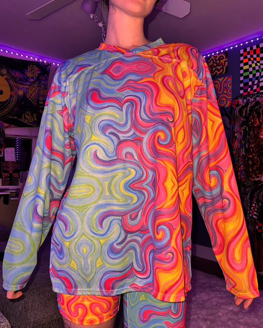 Long Sleeve Jersey- "Elemental" Design