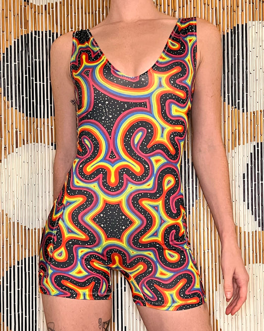 Choose A Design: Athletic Shorts Romper [2 Pockets] (Custom Handmade Order)