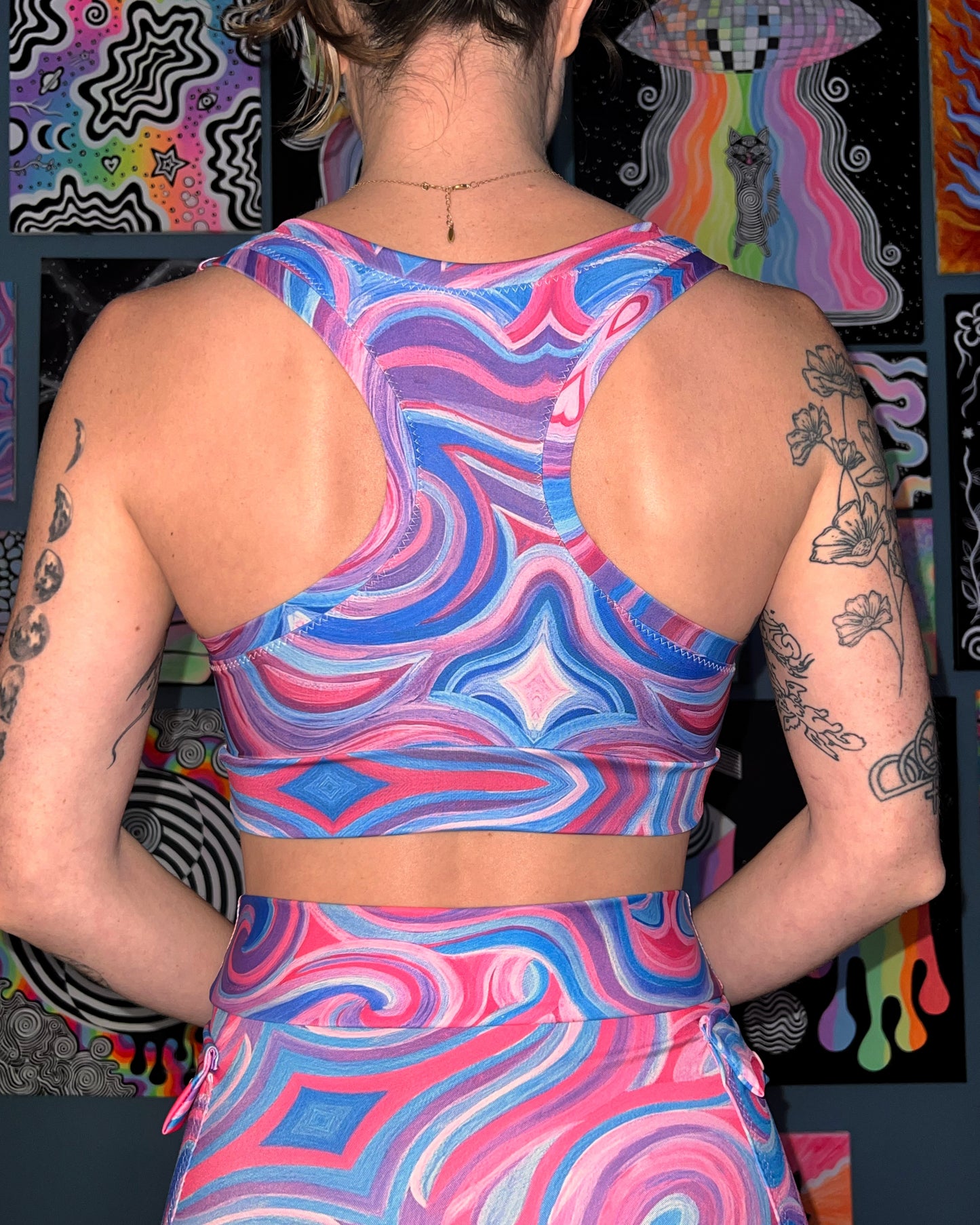 Custom Order: Racerback Sports Bra (Choose a Design)