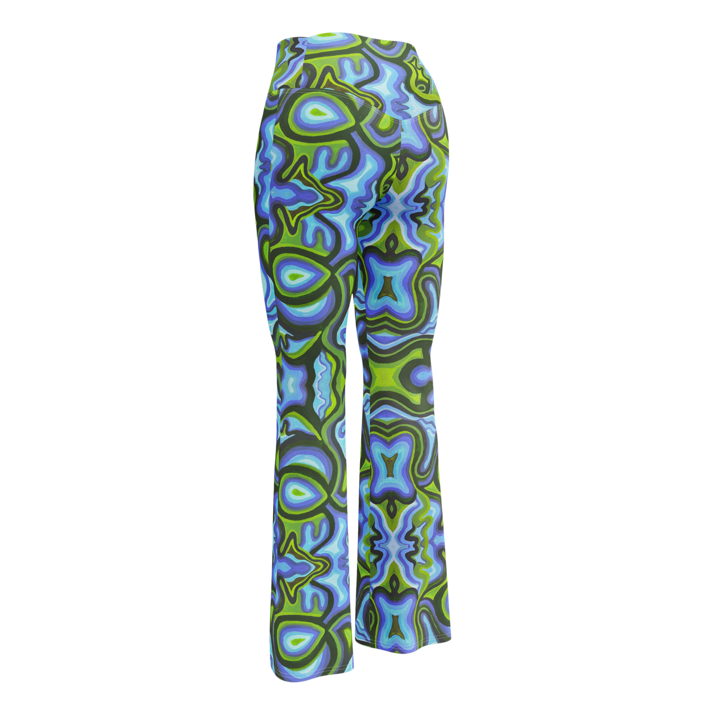 High Waisted Yoga Pants (+Internal Pocket)- "Gaia" Design