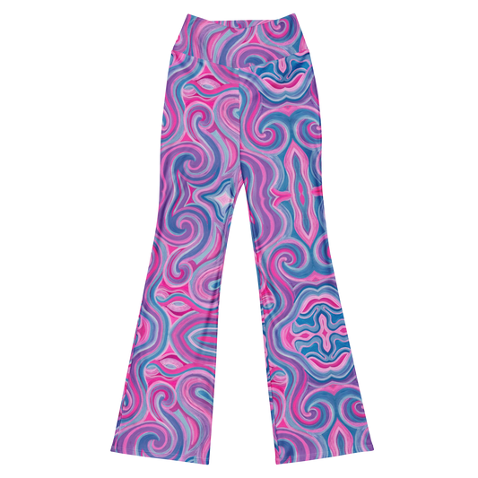 High Waisted Yoga Pants (+Internal Pocket)- "Mystical" Design