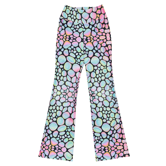 High Waisted Yoga Pants (+Internal Pocket)- "Bubbles" Design