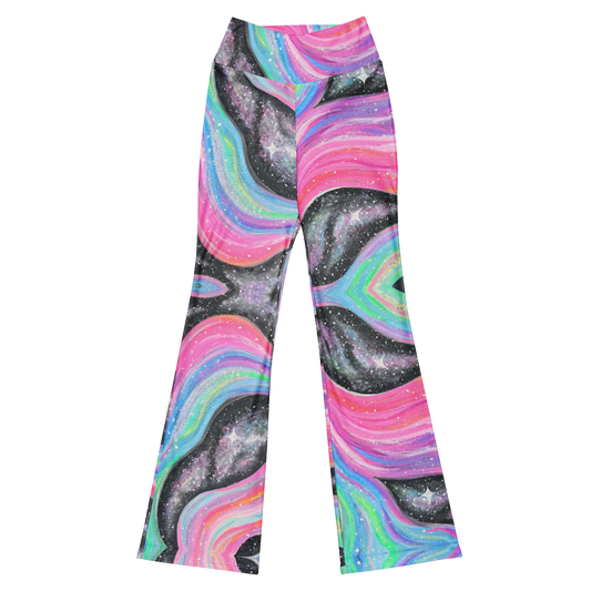 High Waisted Yoga Pants (+Internal Pockets)- "Celestial" Design