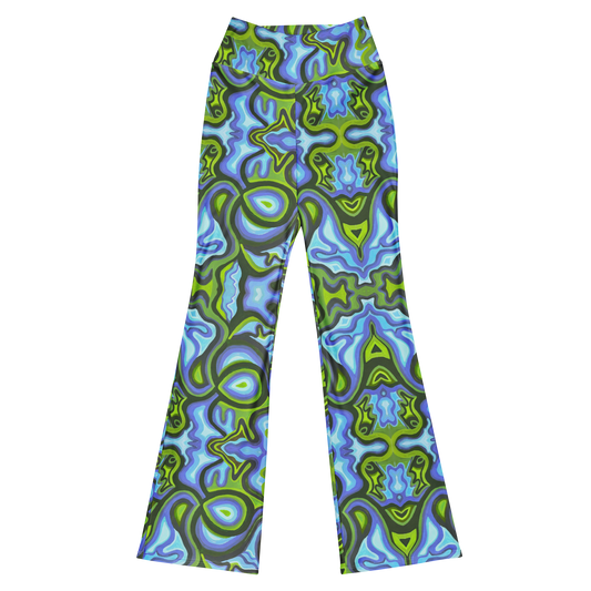 High Waisted Yoga Pants (+Internal Pocket)- "Gaia" Design