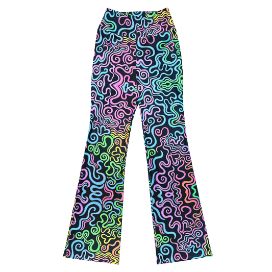High Waisted Yoga Pants (+Internal Pocket)- "Glow" Design