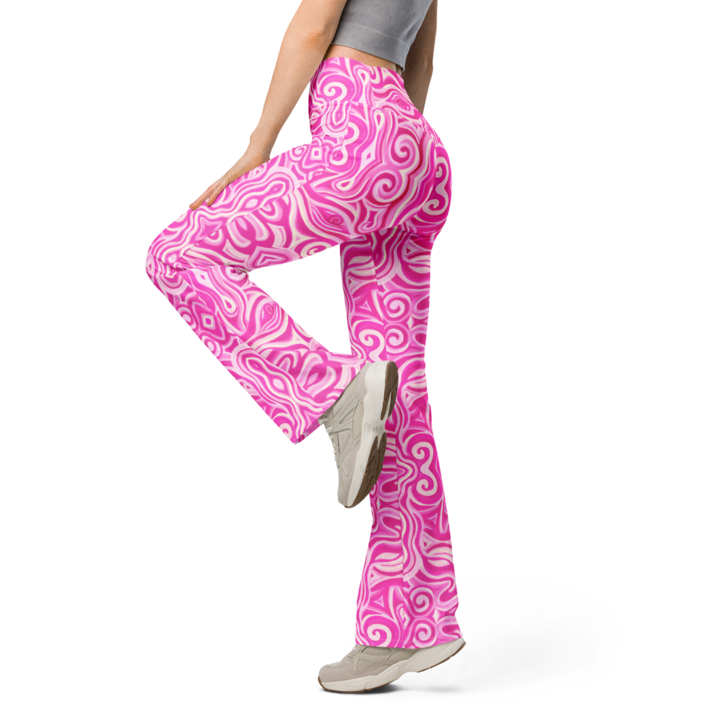 High Waisted Yoga Pants (+Internal Pocket)- "Princess" Design