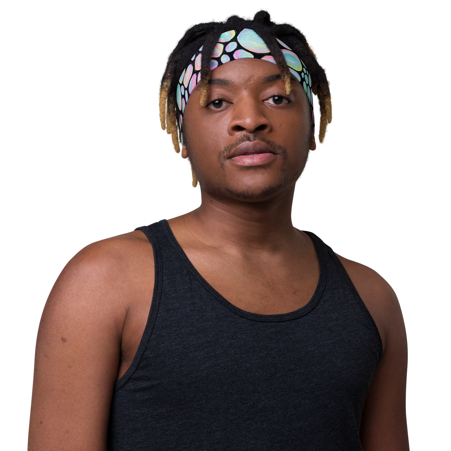 Stretchy Headband- "Bubbles" Design