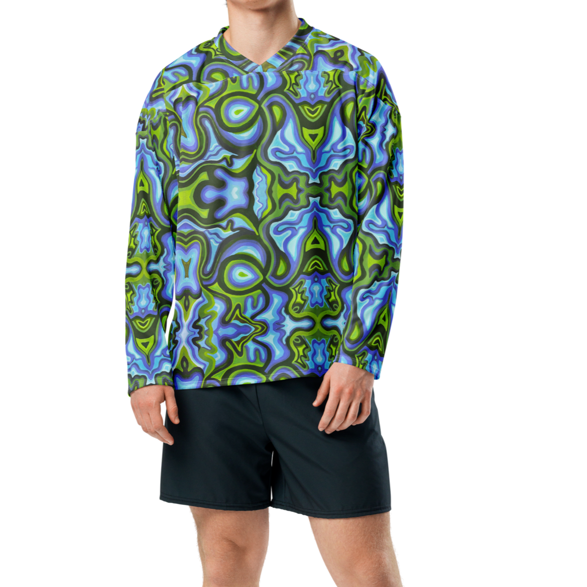 Long Sleeve Jersey- "Gaia" Design