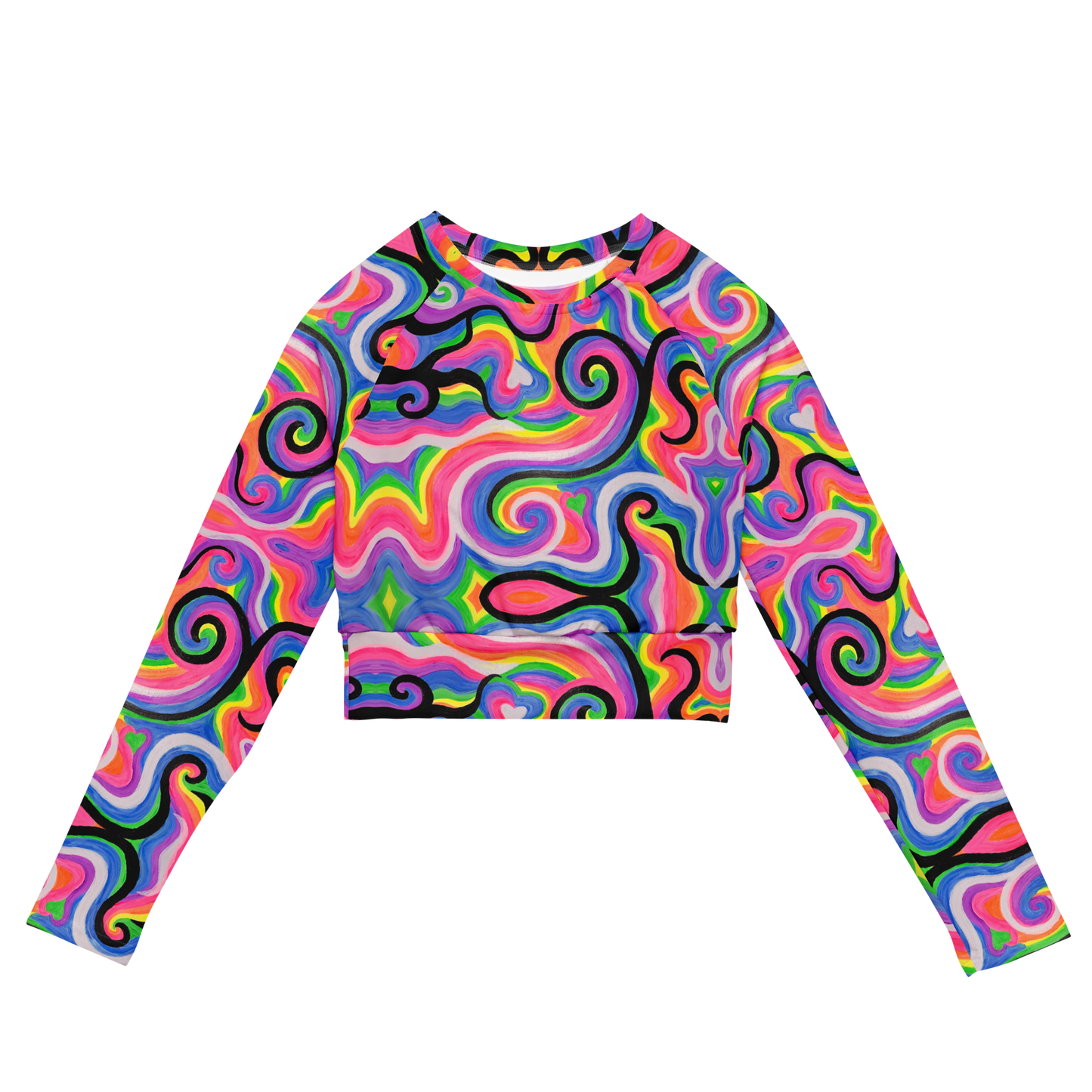 Long Sleeve Crop Tops: Choose A Design