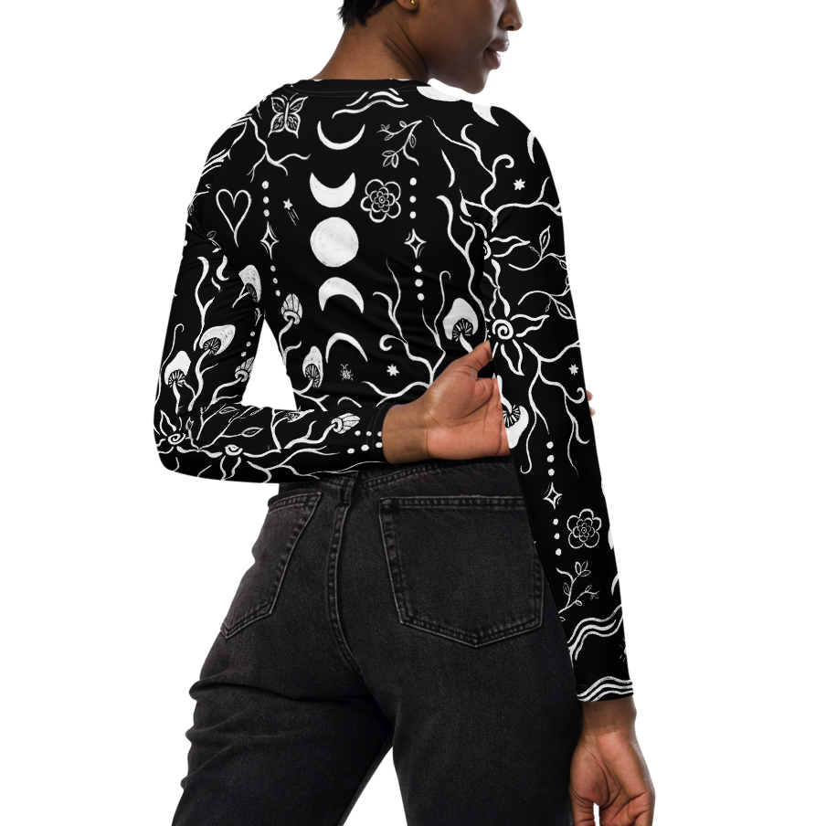 Long Sleeve Crop Tops: Choose A Design