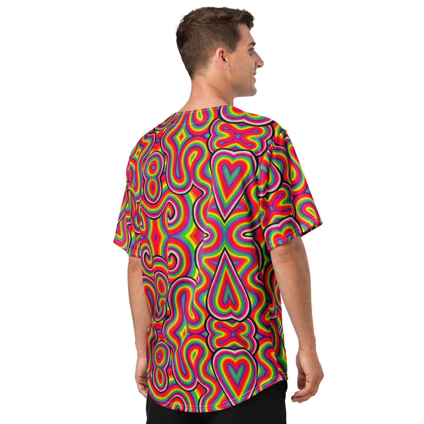 Button Up Jersey- "Dopamine" Design