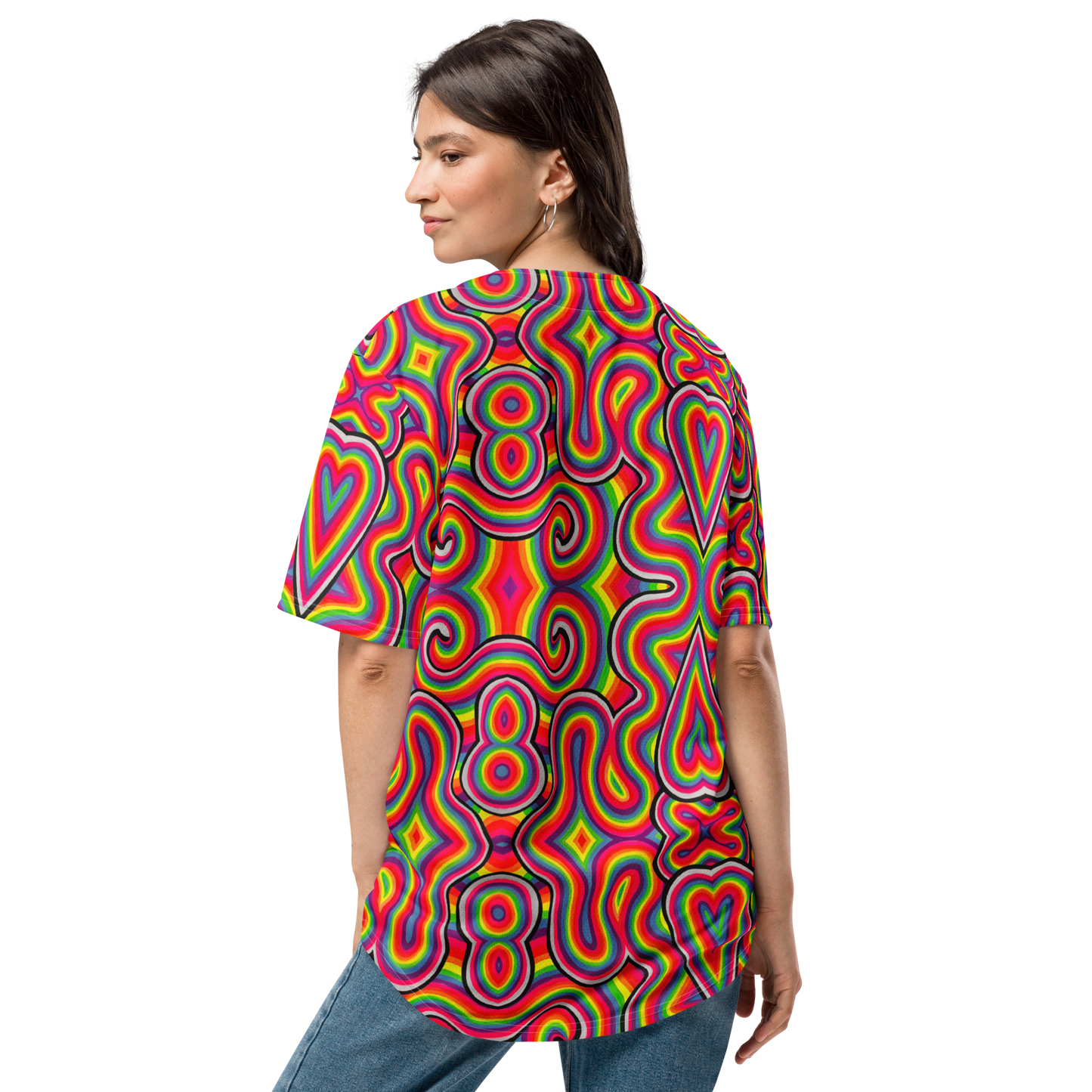 Button Up Jersey- "Dopamine" Design