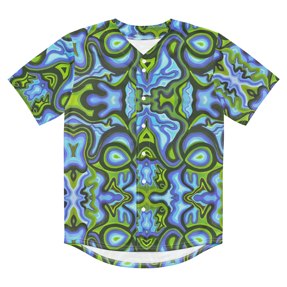 (READY TO SHIP) "Gaia" Button Up Jersey- Size Small