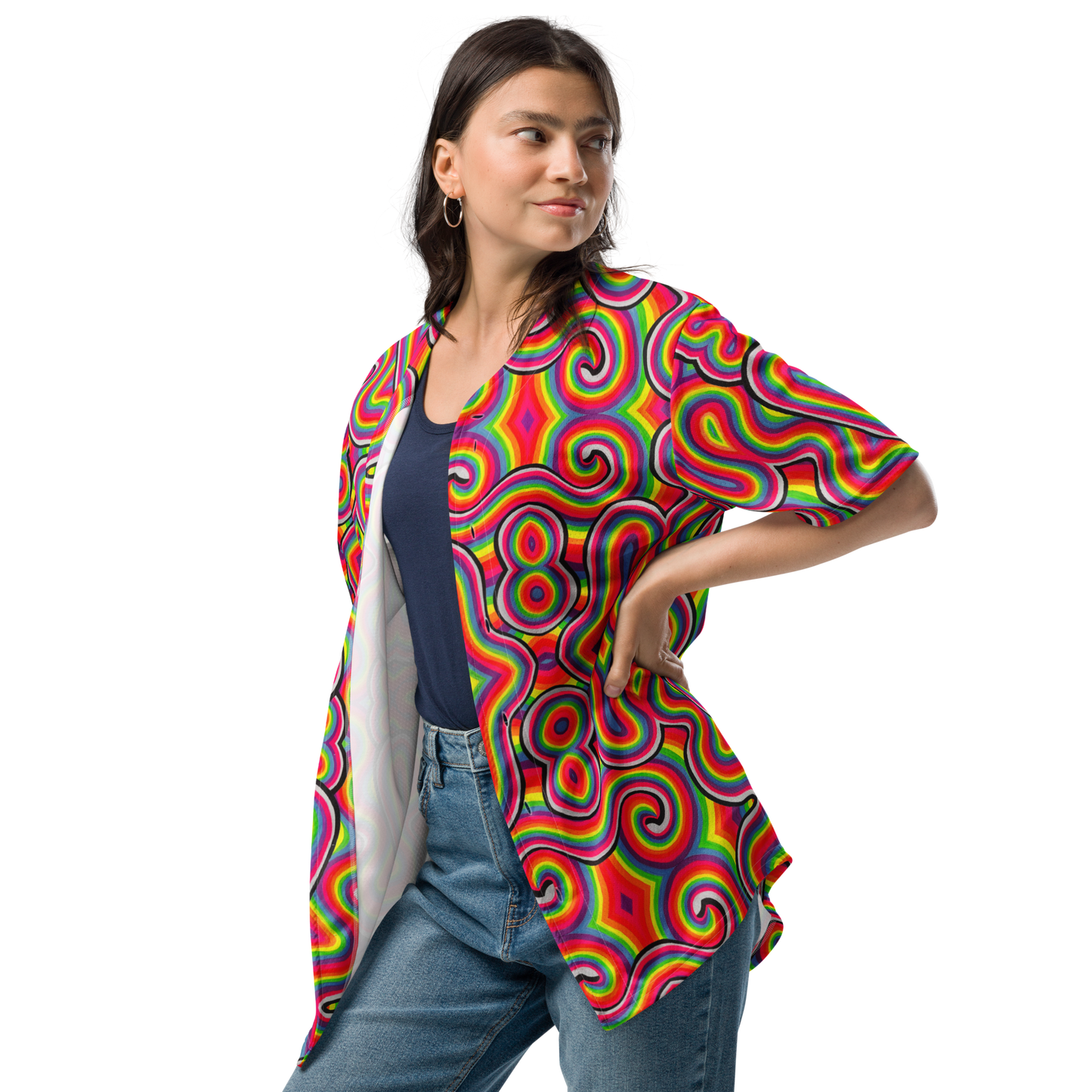 Button Up Jersey- "Dopamine" Design