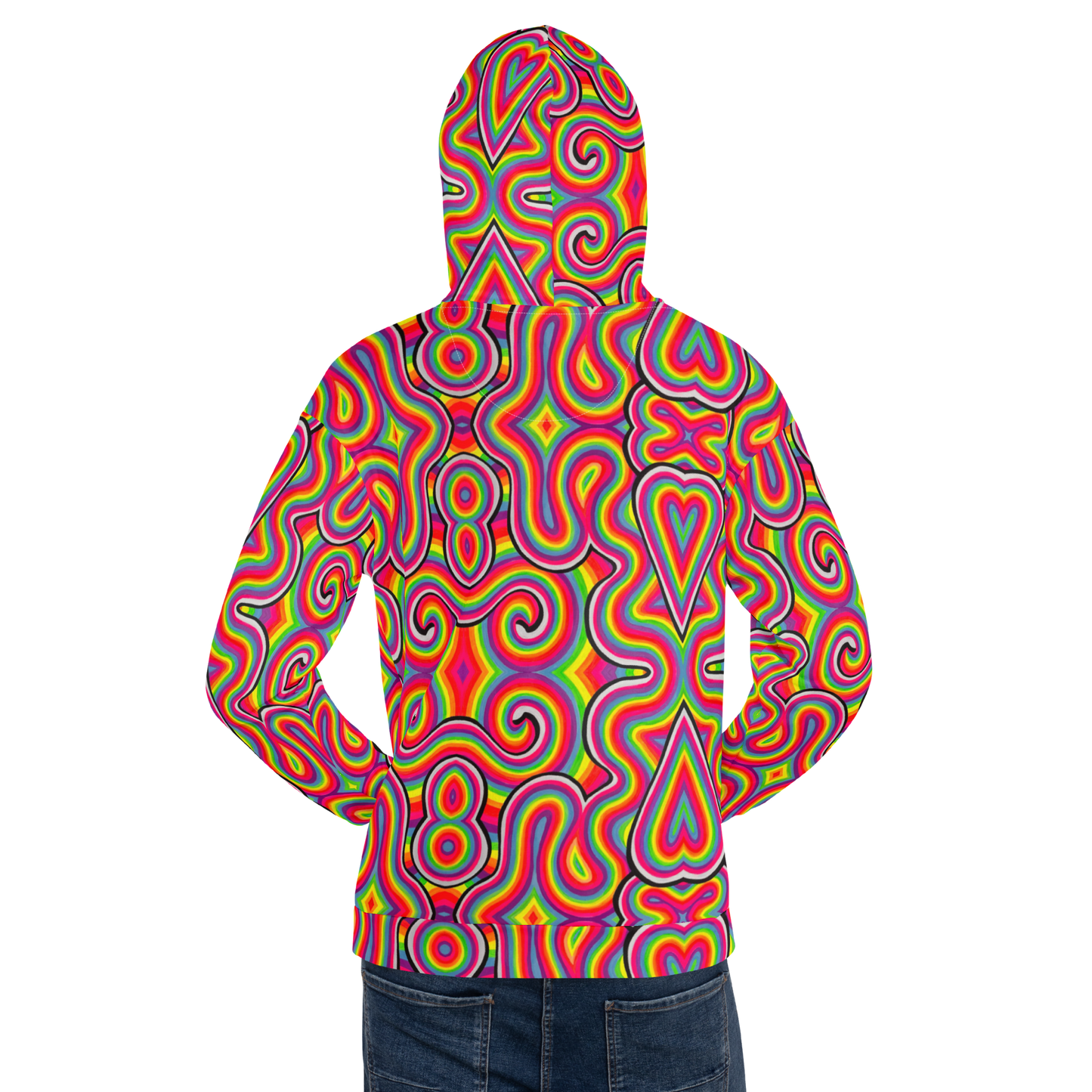 Hooded Sweatshirt- "Dopamine" Design
