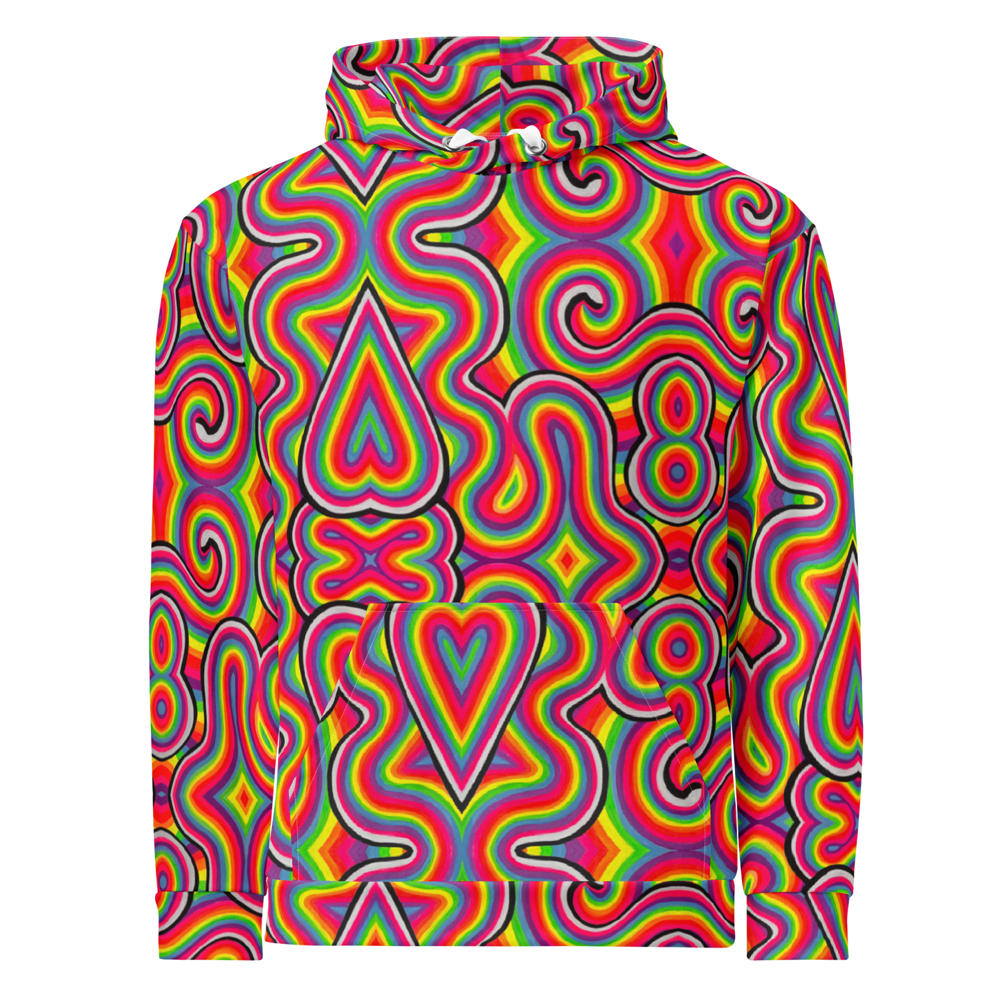 Hooded Sweatshirt- "Dopamine" Design