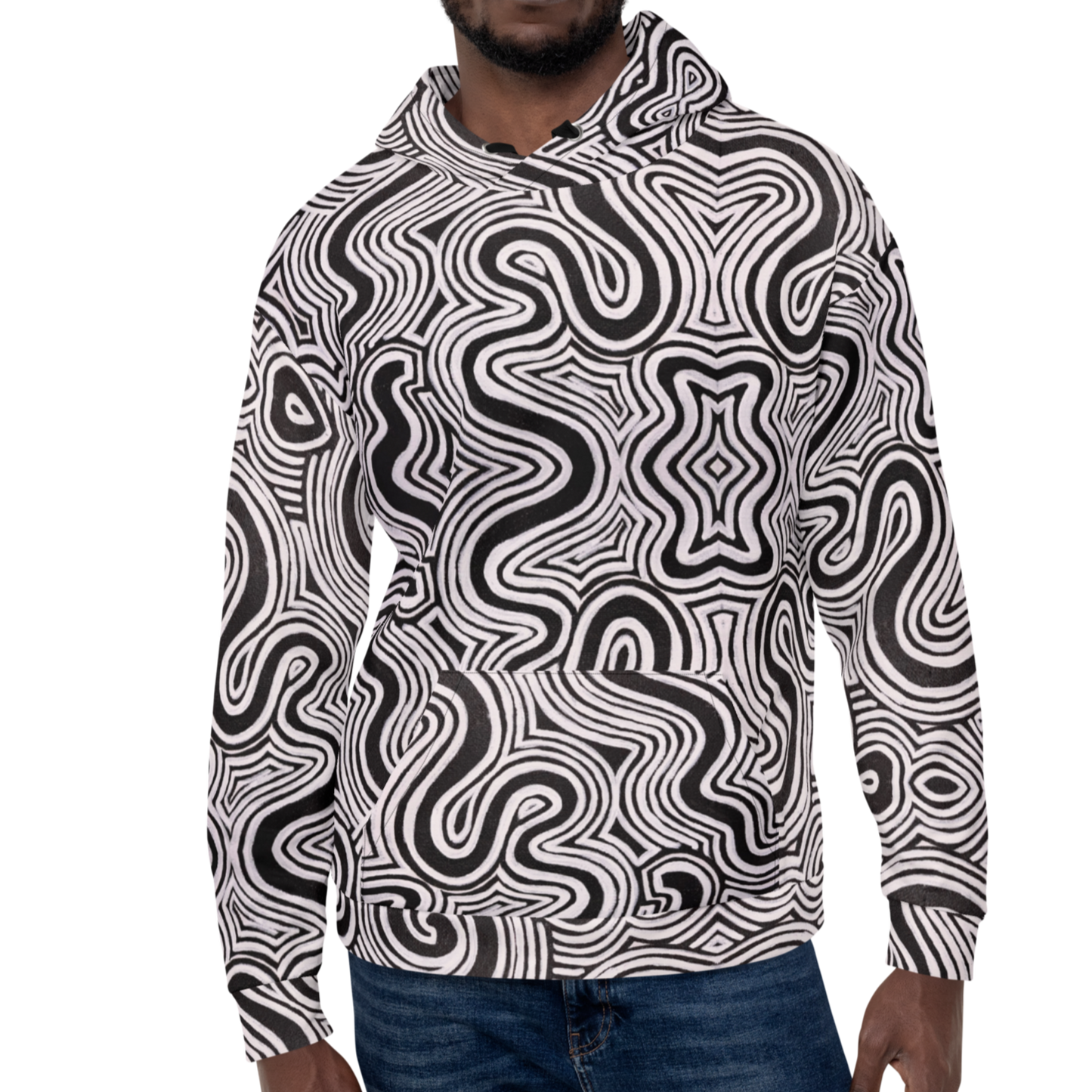 Hooded Sweatshirt- "Record Player" Design