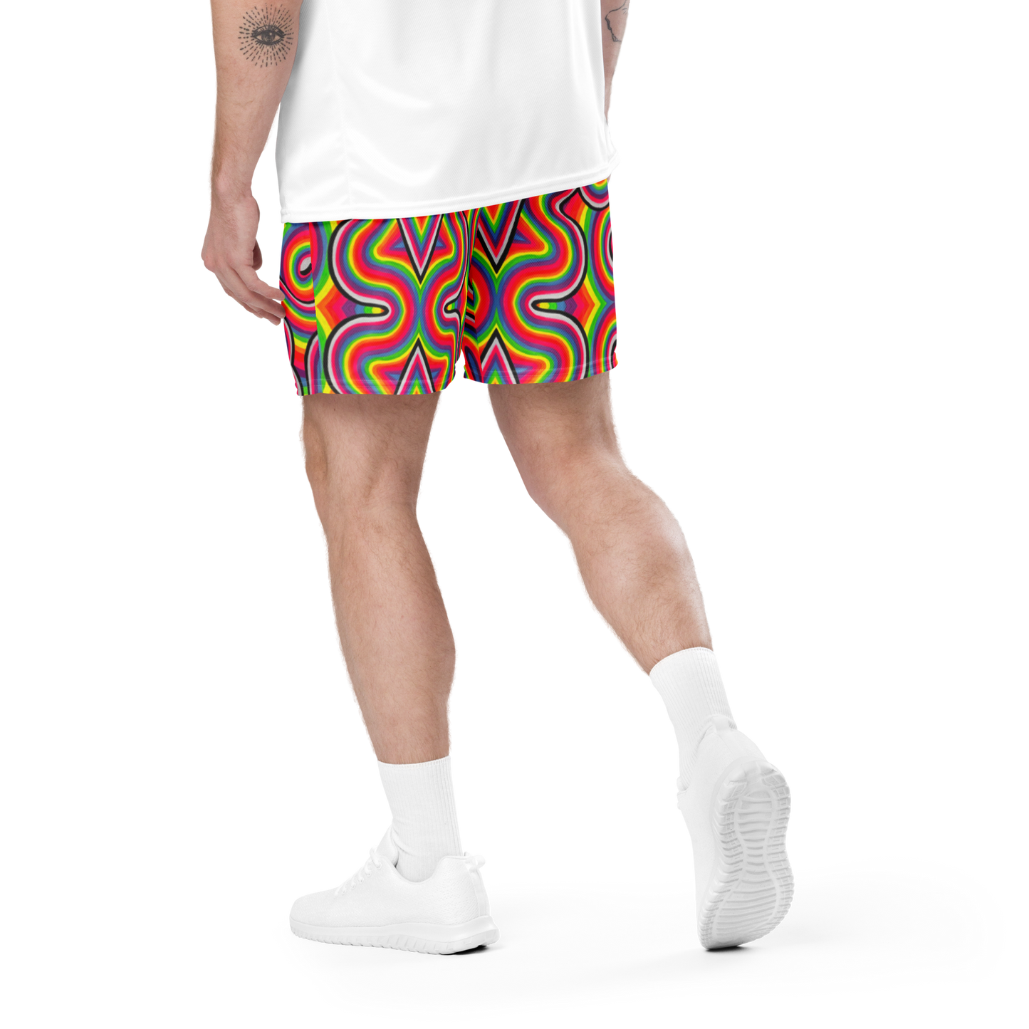 Soft Athletic Shorts- "Dopamine" Design