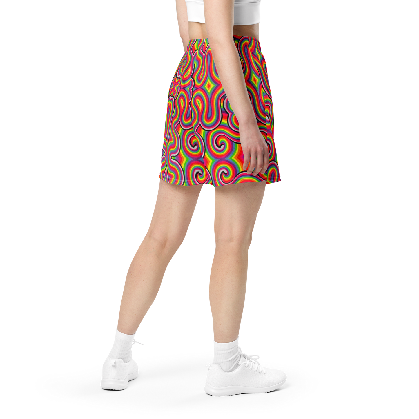 Soft Athletic Shorts- "Dopamine" Design