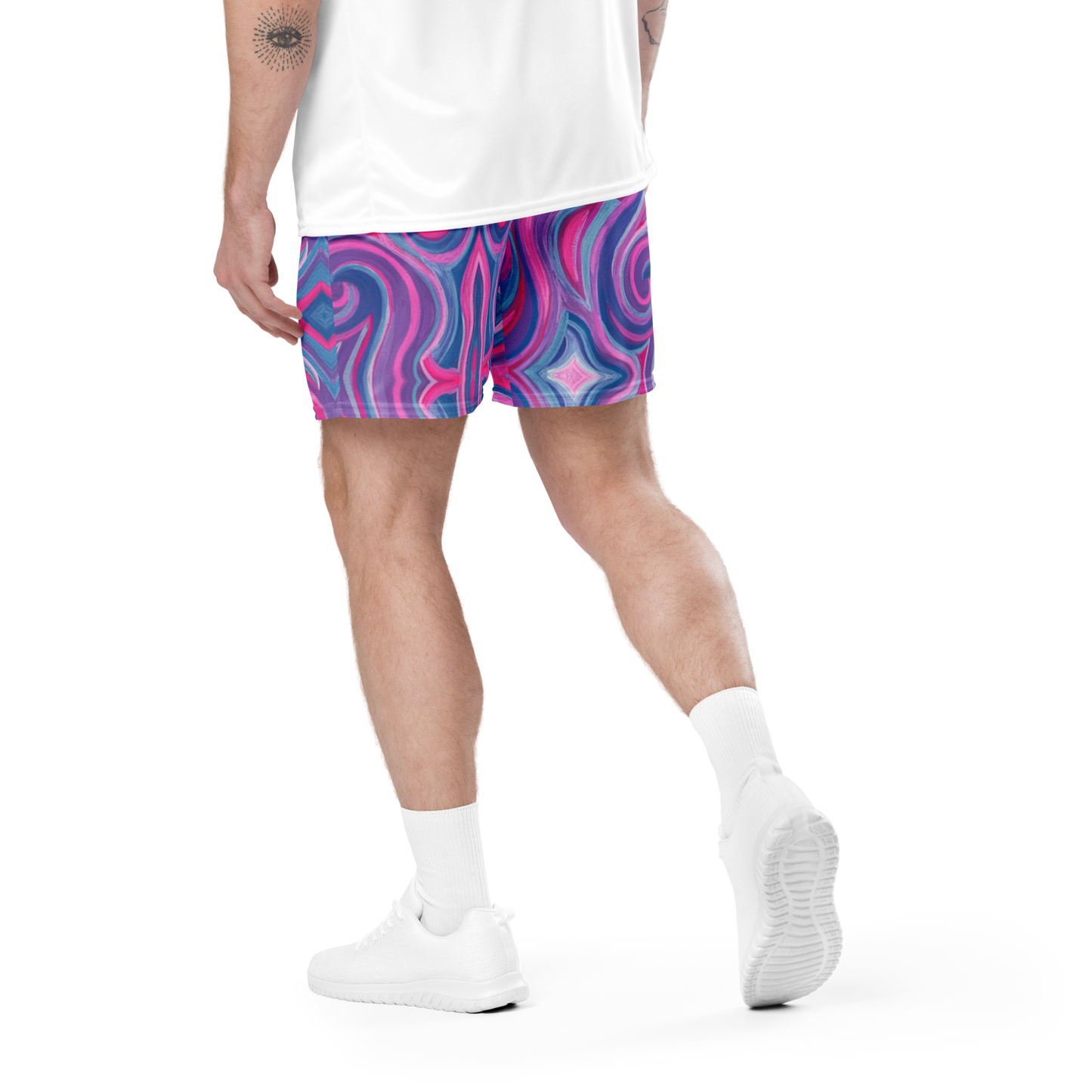 Soft Athletic Shorts- "Mystical" Design
