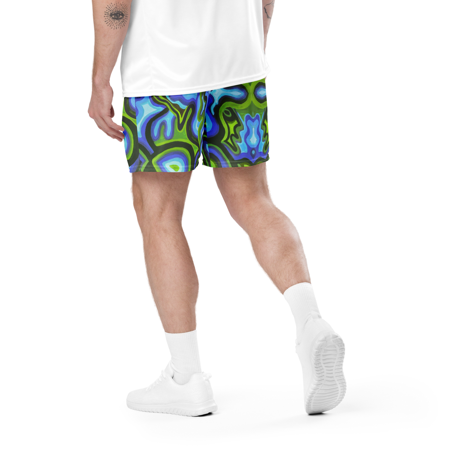 Soft Athletic Shorts- "Gaia" Design