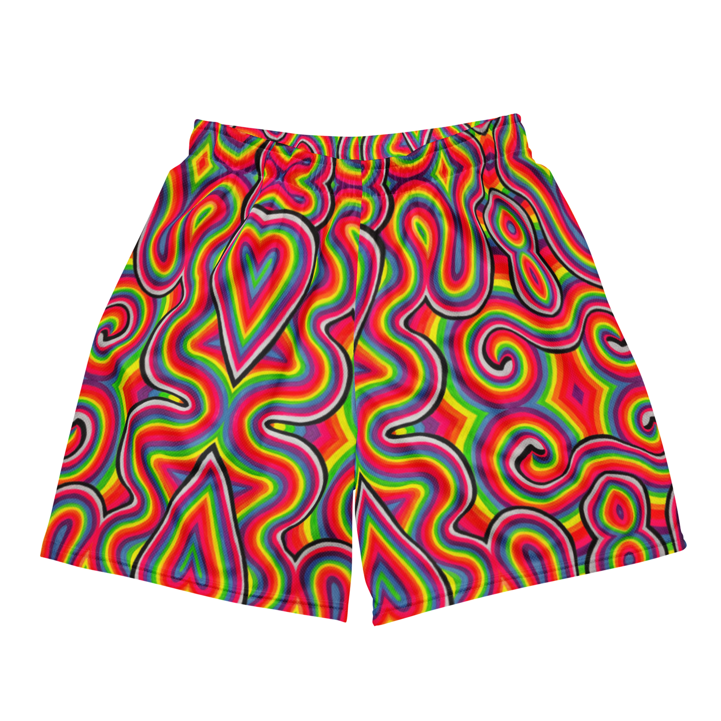 Soft Athletic Shorts- "Dopamine" Design