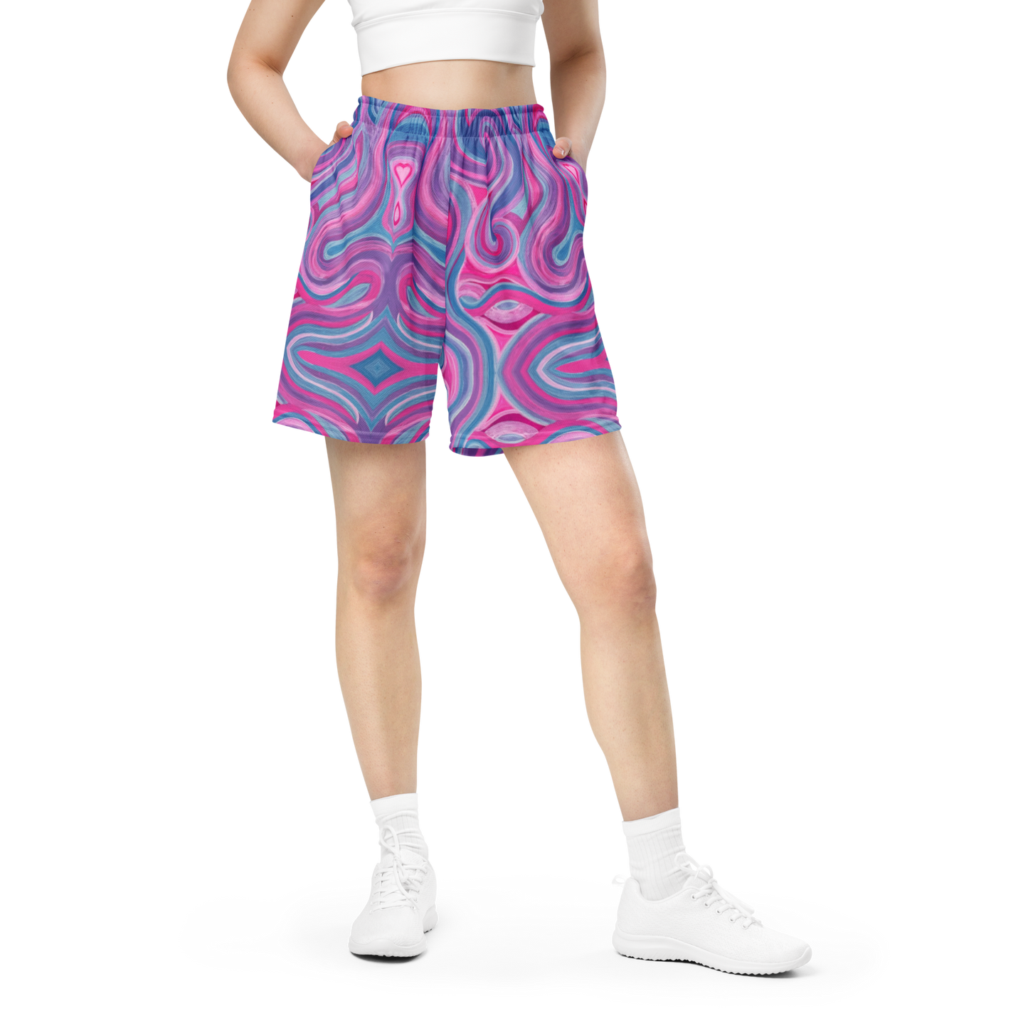 Soft Athletic Shorts- "Mystical" Design