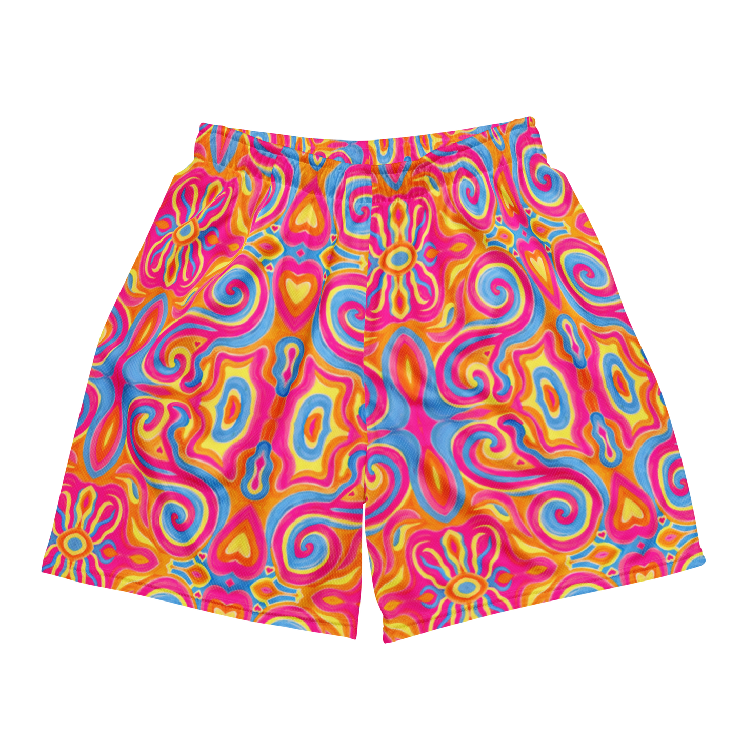 Soft Athletic Shorts- "Magic Stamps" Design