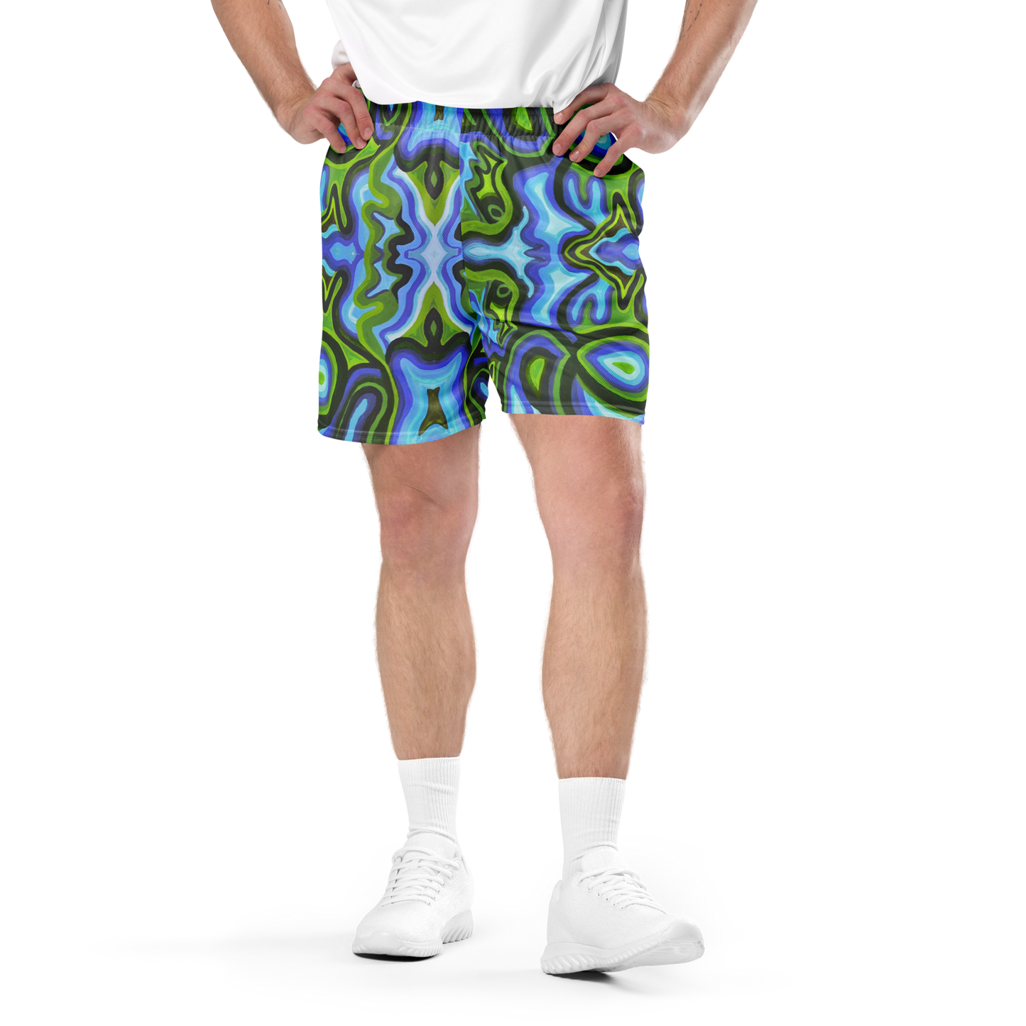 Soft Athletic Shorts- "Gaia" Design