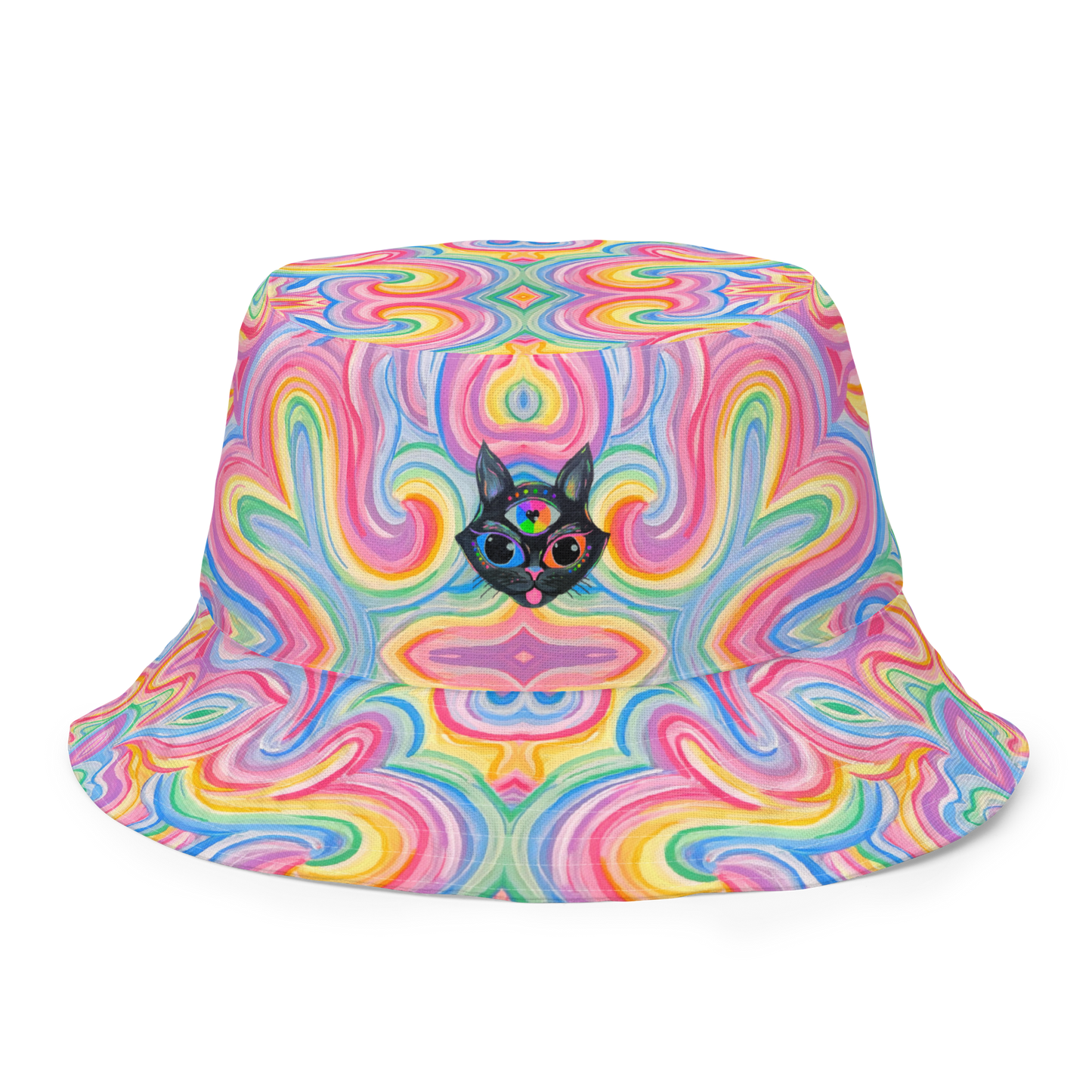 Reversible Bucket Hat- "Unicorn" Design