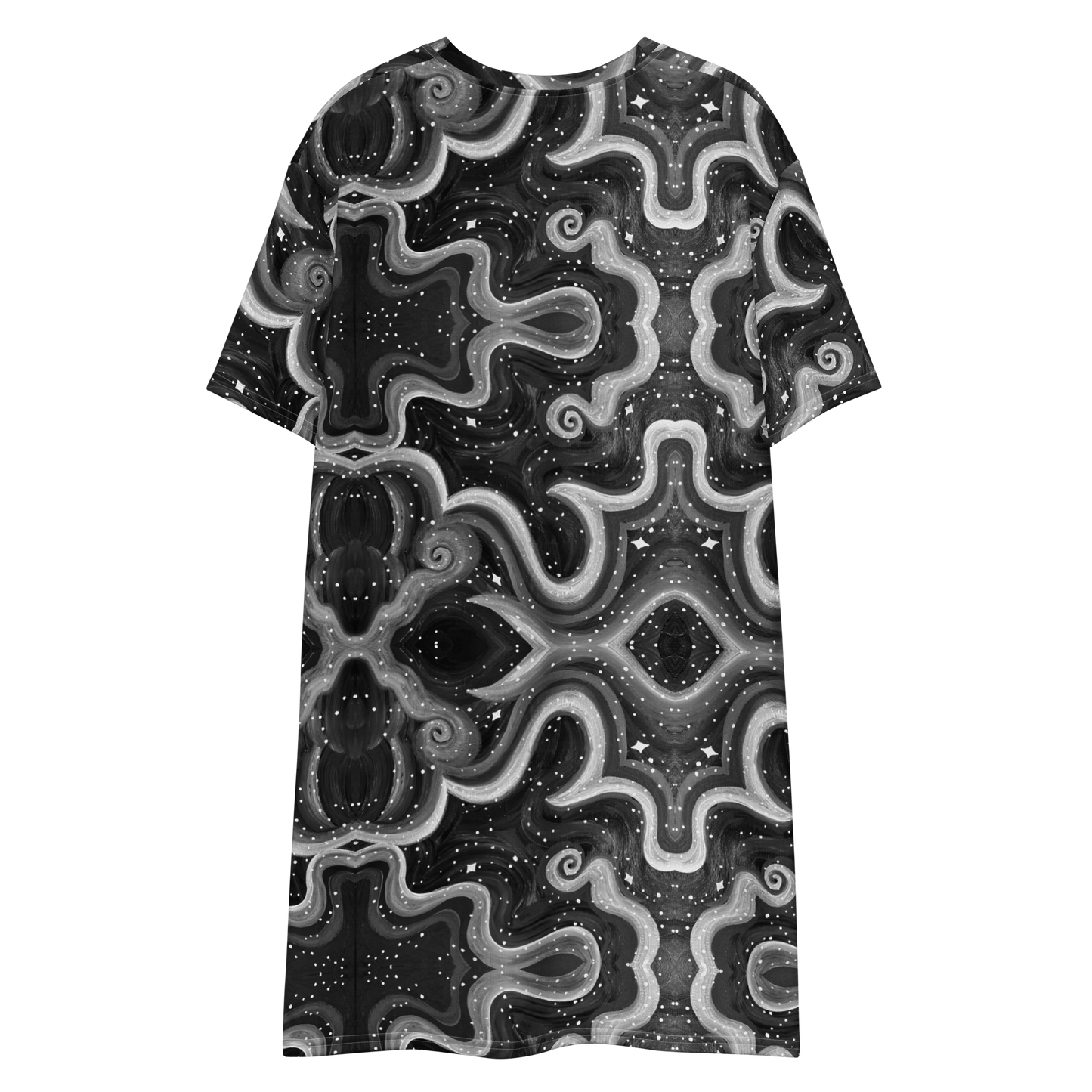 T-Shirt Dress- "Cosmic" Design