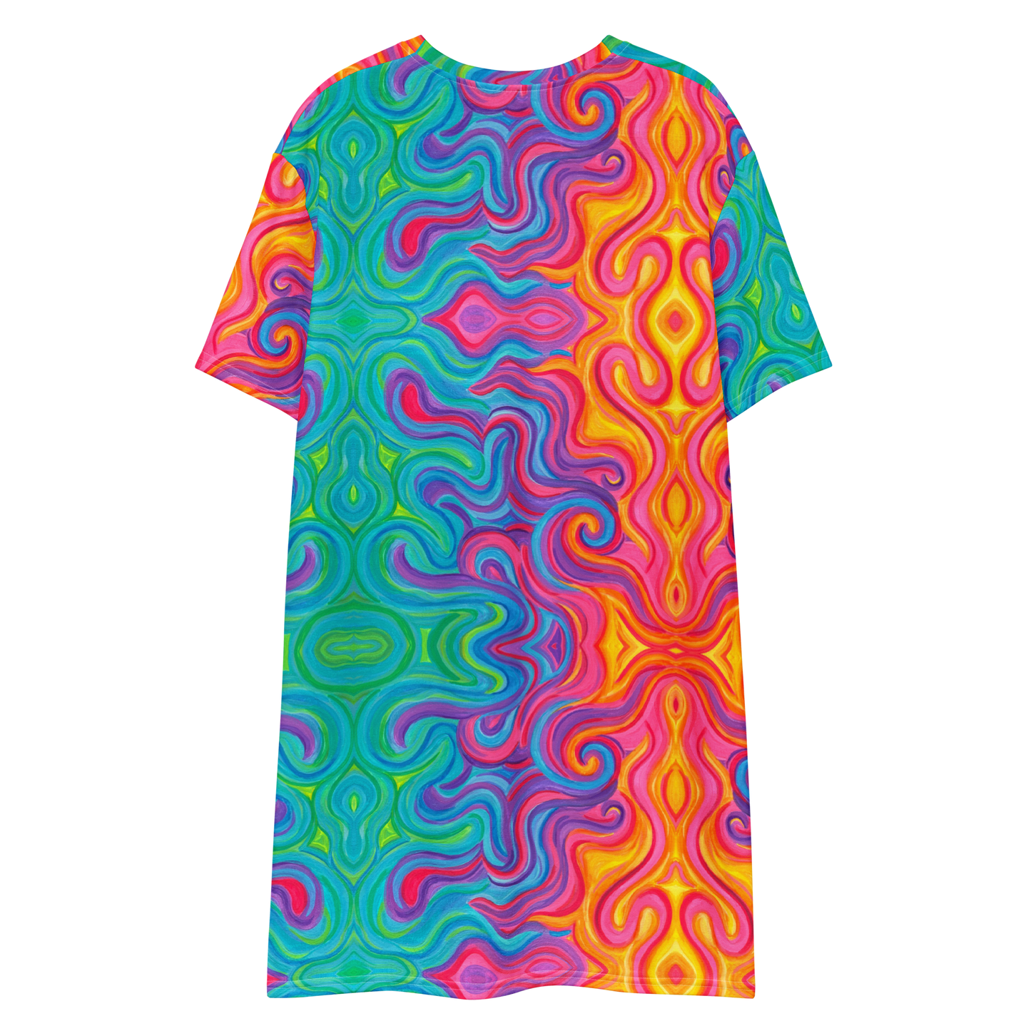 T-Shirt Dress- "Elemental" Design