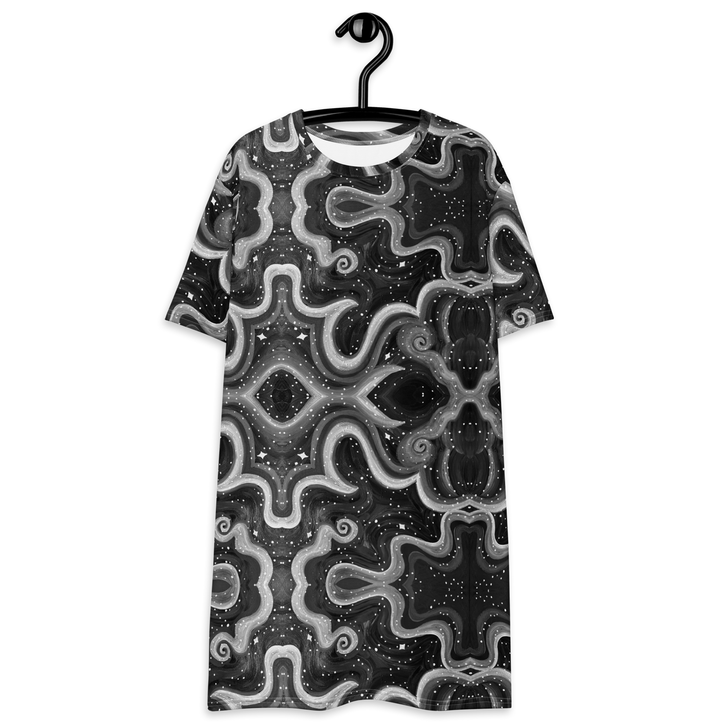 T-Shirt Dress- "Cosmic" Design