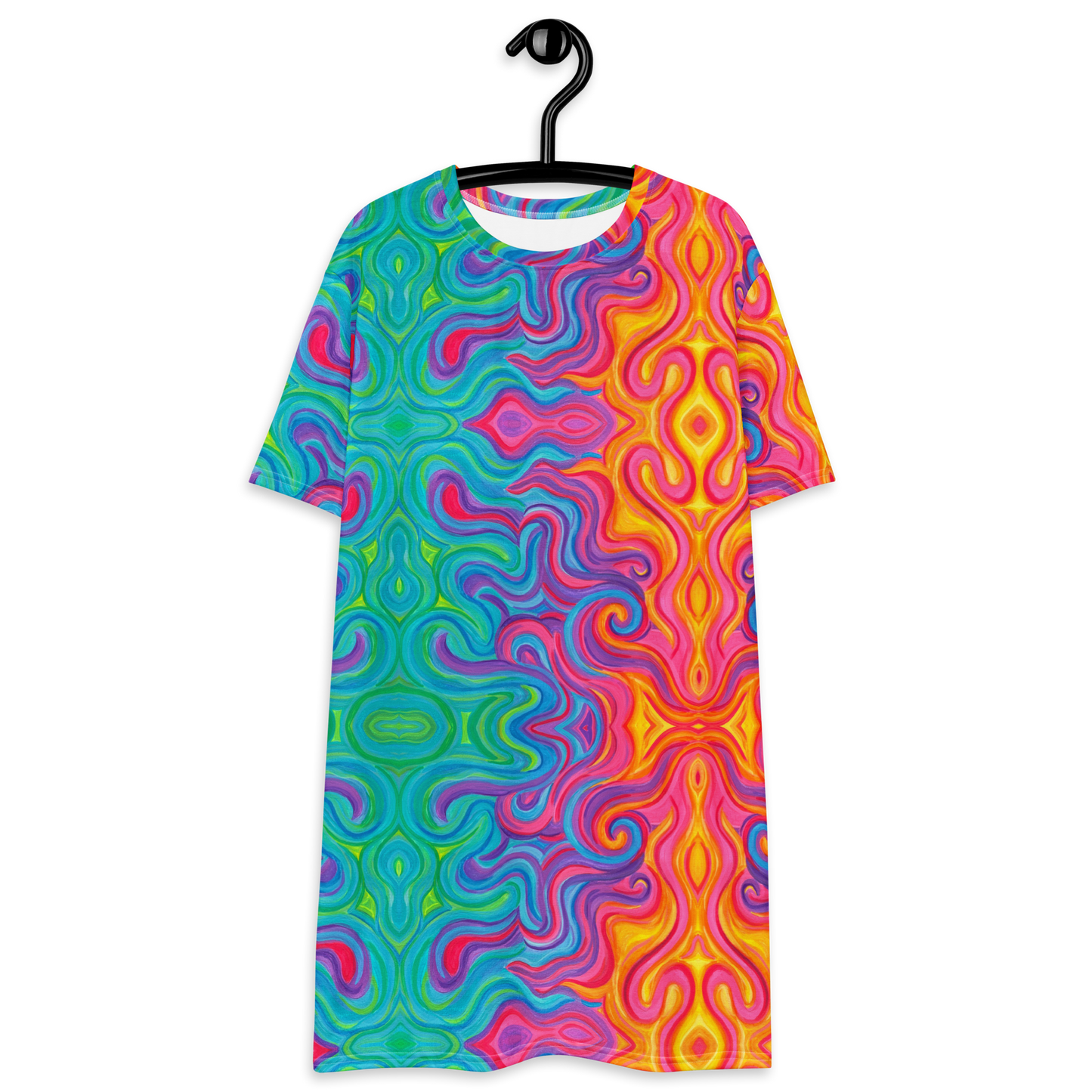 T-Shirt Dress- "Elemental" Design