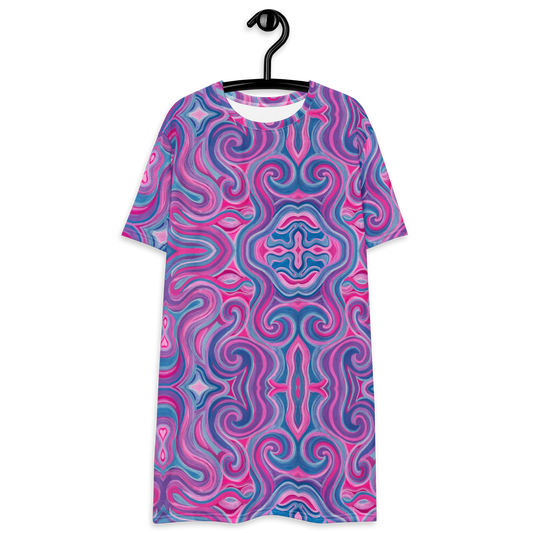 T-Shirt Dress- "Mystical" Design