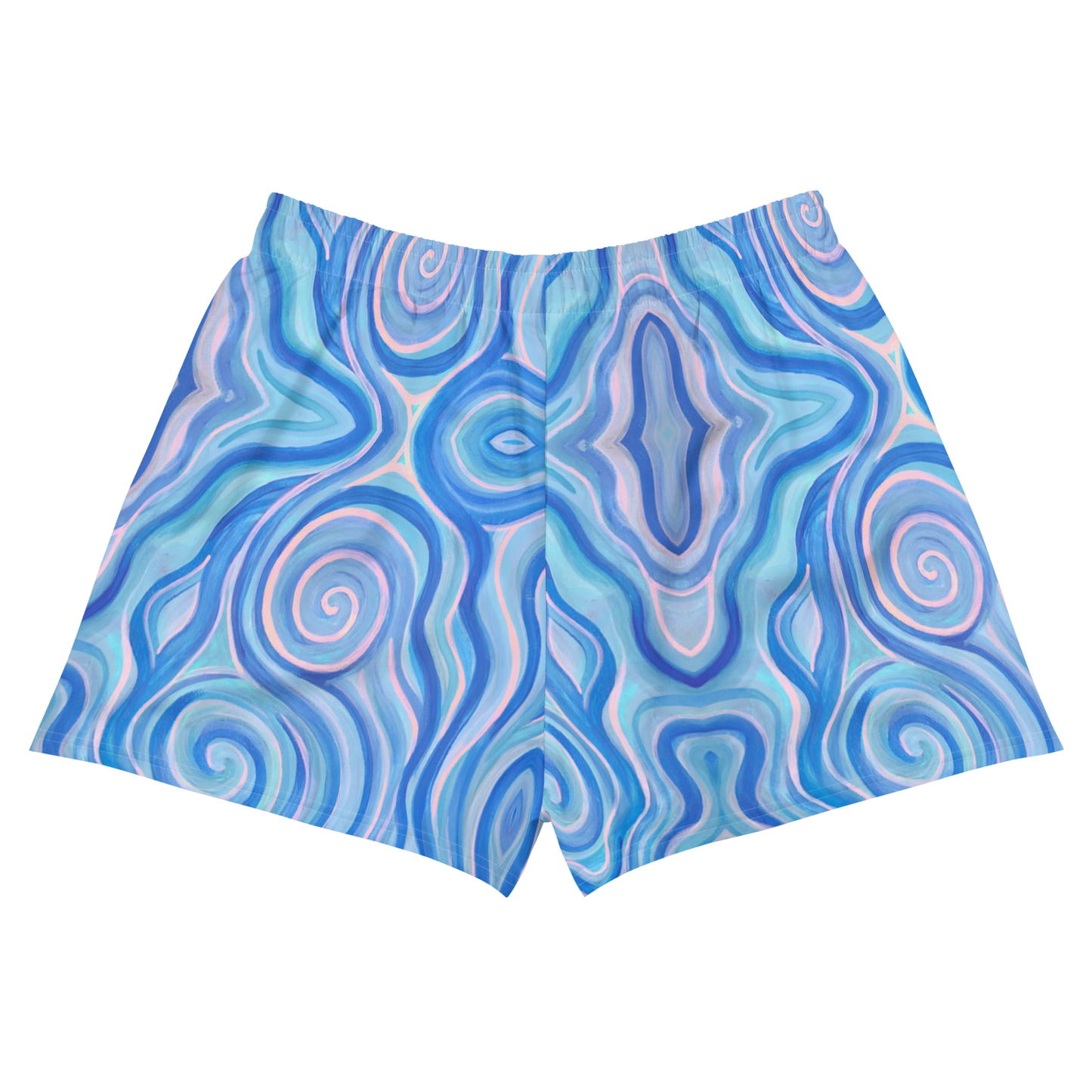 Running Shorts- "Aqua" Design